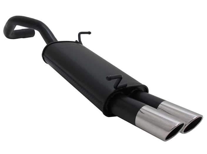 Novus sportuitlaat Seat Ibiza 6L 2x76mm SR einddemper, Auto-onderdelen, Uitlaatsystemen, Nieuw, Verzenden