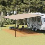vidaXL Tenttapijt 400x700 cm HDPE zandkleurig, Caravans en Kamperen, Kampeeraccessoires, Verzenden, Nieuw