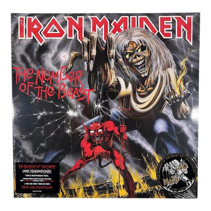Iron Maiden The Number Of The Beast Over Hammersmith 40th, Cd's en Dvd's, Vinyl | Overige Vinyl, Verzenden