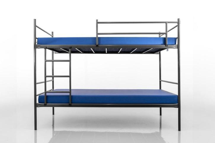 Stapelbare Bedden /  stalen stapelbedden / stapelbed, Huis en Inrichting, Slaapkamer | Stapelbedden en Hoogslapers, 200 cm, Nieuw