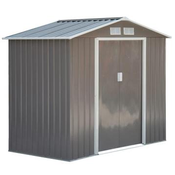 TRUUSK Gereedschapsschuur Met Schuifdeuren 2,13 X 1,30 X 1,8 beschikbaar voor biedingen