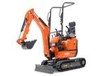 DELEKS® S100 Zero-Tail-Swing 1t Mini graafmachine 3-c Kubota, Ophalen of Verzenden, Graafmachine