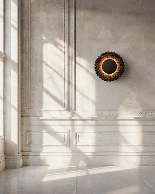Rollo De Courcy - Wandlamp - Steen - Sun VXS 03 - 3D Printed, Antiek en Kunst, Kunst | Designobjecten