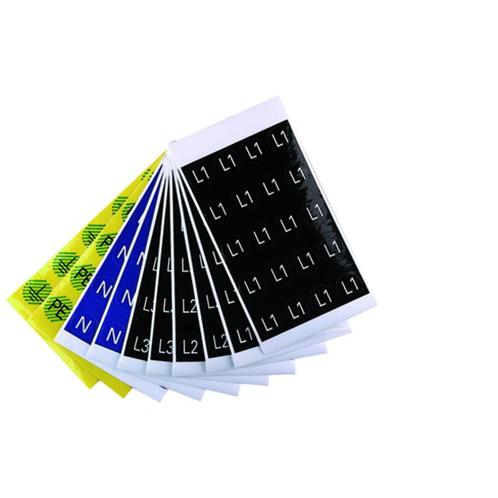 Weidmuller Bedrukte etiketten Tekststrook vel - 1707350002, Doe-het-zelf en Verbouw, Elektra en Kabels, Overige typen, Nieuw, Verzenden
