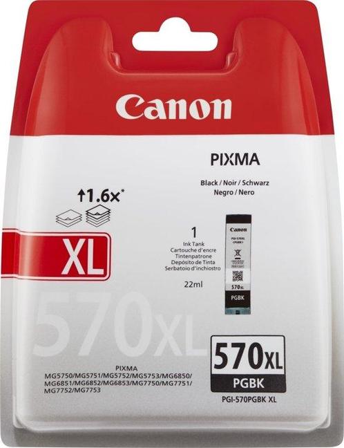 Canon PGI-570XL - Inktcartridge / Zwart / Hoge Capaciteit, Computers en Software, Printers, Verzenden