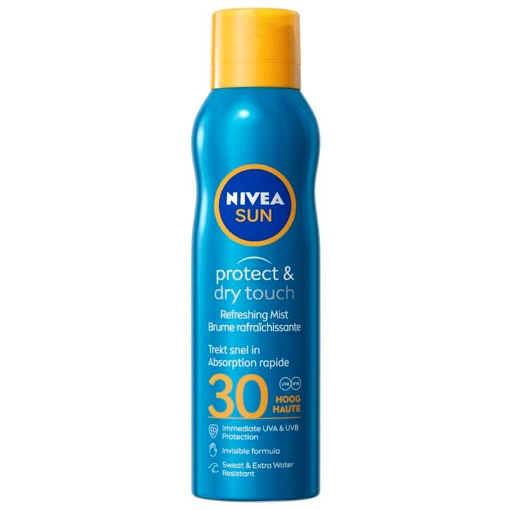 NIVEA Sun Protect & Dry Touch SPF30 Vernevelende Zonnespray, Sieraden, Tassen en Uiterlijk, Uiterlijk | Lichaamsverzorging, Nieuw