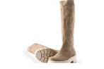 Manfield Laarzen in maat 41 Beige | 10% extra korting, Hoge laarzen, Verzenden, Beige, Zo goed als nieuw