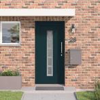 vidaXL Voordeur Antraciet PVC, Doe-het-zelf en Verbouw, Verzenden, Nieuw