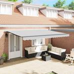 vidaXL Markies Antraciet 4 × 3 m Metaal, Tuin en Terras, Zonneschermen, Verzenden, Nieuw