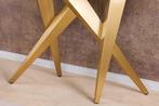 Design console tafel ART LIVING 140cm wit marmer keramiek, Huis en Inrichting, Tafels | Sidetables, Ophalen of Verzenden, Nieuw