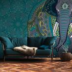 Profhome 382621-GU Fotobehang olifanten mat blauw grijs, Verzenden