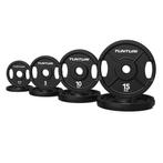 Tunturi Platinum Cast Iron Plate - Bumperplates - 65kg - Set, Sport en Fitness, Fitnessmaterialen, Verzenden, Nieuw