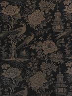 INK GARDEN - Limited Edition gemengd linnen - 500 x 140 cm -