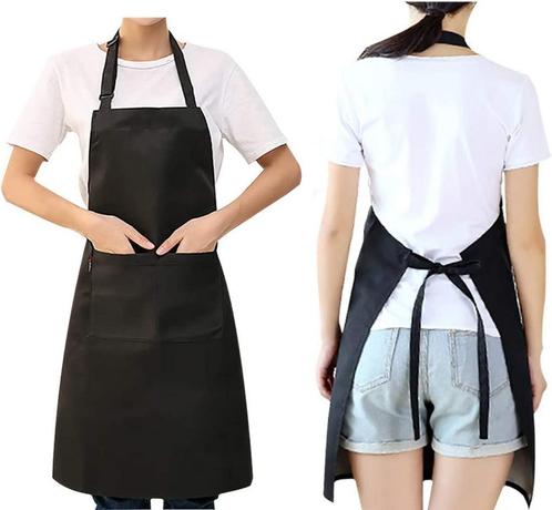 2 Pack Unisex - Hoogwaardig Verstelbaar Kookschort met, Huis en Inrichting, Keuken | Keukenbenodigdheden, Nieuw, Verzenden