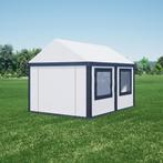 Partytent PVC Ultimate Edition 3×4 mtr Antraciet/wit, Verzenden, Nieuw, 2 meter of meer, Partytent