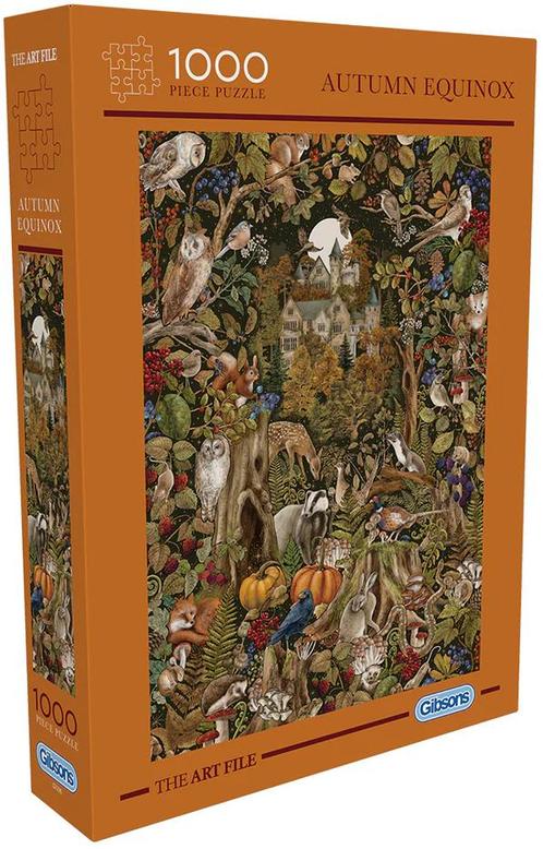 Autumn Equinox Puzzel (1000 stukjes) | Gibsons - Puzzels, Hobby en Vrije tijd, Denksport en Puzzels, Nieuw, Verzenden