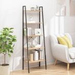 vidaXL Opbergmeubel met 5 lagen 56x35x174 cm lichtbruin en, Verzenden, Nieuw, 50 tot 100 cm, 150 tot 200 cm
