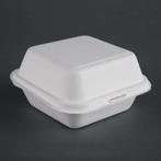 Fiesta Compostable bagasse hamburgerbakjes 153mm (500 stuks), Verzenden, Nieuw