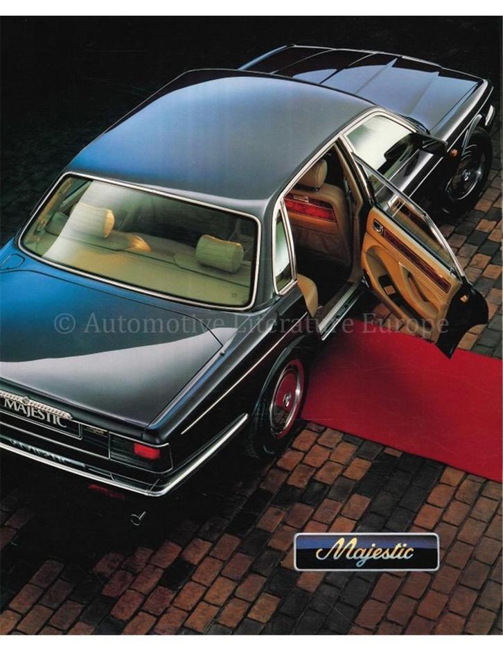 1993 JAGUAR | DAIMLER MAJESTIC BROCHURE ENGELS, Boeken, Auto's | Folders en Tijdschriften