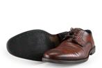 Nelson Veterschoenen in maat 43 Cognac | 10% extra korting, Overige kleuren, Verzenden, Gedragen, Veterschoenen