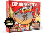 Exploding Kittens The Board Game - Super Fan Edition |, Hobby en Vrije tijd, Gezelschapsspellen | Bordspellen, Verzenden, Nieuw