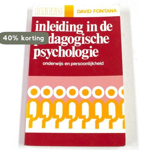 Inleiding in de pedagogische psychologie 9789026618567, Boeken, Psychologie, Gelezen, Verzenden