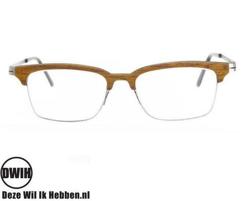 DWIH - Houten design brilmontuur - New York - Kosso, Sieraden, Tassen en Uiterlijk, Zonnebrillen en Brillen | Dames, Verzenden