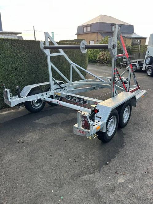 Veiling: Kabelhaspelaanhangwagen Ta-No Drum, Auto diversen, Aanhangers en Bagagewagens, Zo goed als nieuw, Ophalen