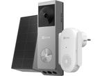 EZVIZ EP3X Pro + CH1 Chime – Draadloze Video Deurbel –, Verzenden, Zo goed als nieuw