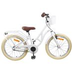 vidaXL Kinderfiets 20 Inch 6-11 Wit, Verzenden, Nieuw