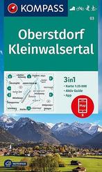 Wandelkaart 03 Oberstdorf, Kleinwalsertal Kompass, Boeken, Atlassen en Landkaarten, Nieuw, Verzenden