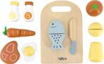 Tryco Houten Snijplank met Speelgoed Eten TR-303025, Kinderen en Baby's, Speelgoed | Houten speelgoed, Verzenden, Nieuw