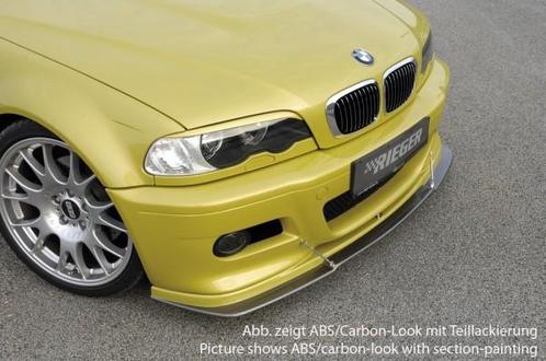 Voorspoiler BMW E46 Coupe/Cabrio Rieger vlakke versie, Auto-onderdelen, Carrosserie en Plaatwerk, Ophalen of Verzenden