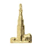 Gouden Martini toren Groningen kettinghanger, Verzenden, Nieuw