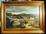 Benedict Masson (1819-1893) - Landschaft mit Bauern und