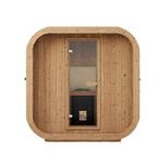 Hekla Cube Buitensauna 160 - Thermowood / Geen Kachel, Sport en Fitness, Sauna, Nieuw, Ophalen