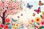 Lente kaarten voor bijv. Postcrossing, Verzamelen, Ansichtkaarten | Themakaarten, Verzenden, Ongelopen, Seizoenen