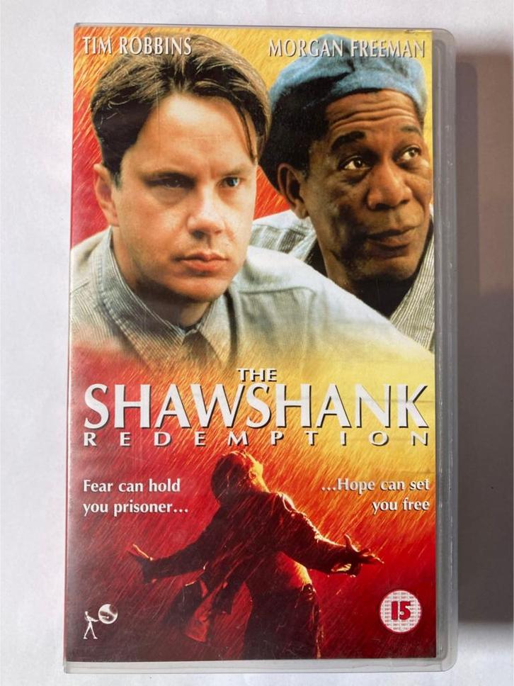 THE SHAWSHANK REDEMPTION (IMPORT WITHOUT DUTCH SUBS) (VHS), Cd's en Dvd's, VHS | Film, Gebruikt, Verzenden