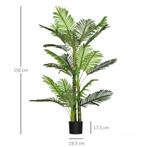 TRUUSK Kunstplant, Kunstpalm, Incl. Plantenbak; 19,5 Cm X 19, Huis en Inrichting, Woonaccessoires | Kunstplanten en Kunstbloemen