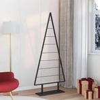 vidaXL Metalen kerstboom met standaard Zwart 180 cm Staal, Verzenden, Nieuw