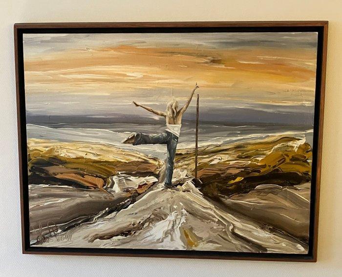 Hans Pruijn - Paaldansen, Antiek en Kunst, Kunst | Schilderijen | Modern