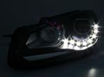Koplampen dagrijlicht VW GOLF 6 10 08-12 ZWART TRU DRL, Ophalen of Verzenden, Nieuw
