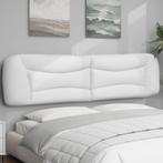 vidaXL Hoofdbordkussen 200 cm kunstleer wit, Huis en Inrichting, Verzenden, Nieuw, Wit, Overige materialen