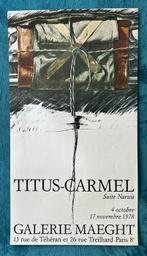 Gérard Titus-Carmel - Lithographic exhibition poster -
