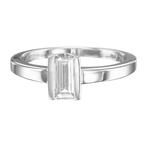 18 karaat Witgoud - Ring - 0.58 ct Diamant