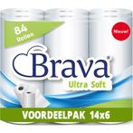 Voordeelverpakking: 84 Rollen - Brava - Super Keukenpapier -, Huis en Inrichting, Schoonmaakartikelen, Ophalen of Verzenden