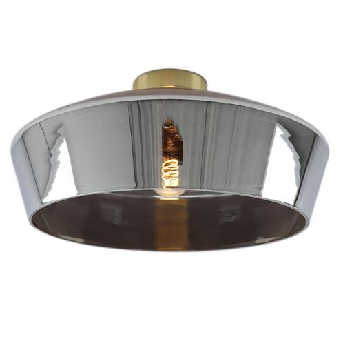 Design plafonnière goud, Manus, Huis en Inrichting, Lampen | Plafondlampen, Nieuw, Glas, Ophalen of Verzenden