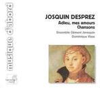 cd digi - Josquin Desprez - Adieu, Mes Amours; Chansons, Zo goed als nieuw, Verzenden