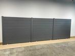 Veiling - Aluminium schutting - Antraciet - 2856x181 cm, Nieuw