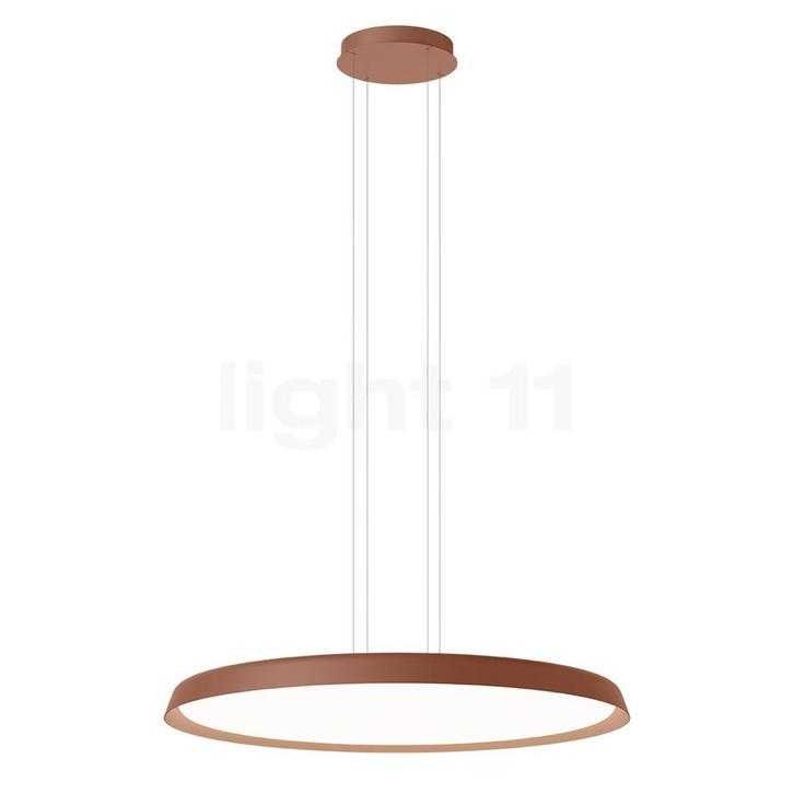 Vibia Bigger Hanglamp LED, terracotta - ø¸103 cm - 3.500 K, Huis en Inrichting, Lampen | Hanglampen, Nieuw, Verzenden